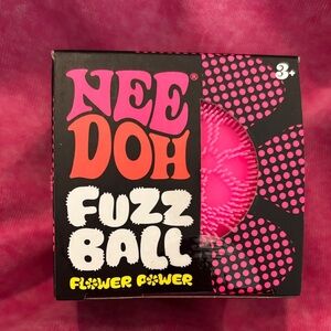 Nee Doh Fuzz Ball - Vibrant Pink